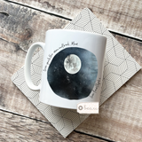 Love You to the Moon Dad Grandpa Ceramic Mug - Father’s Day Mother’s Day Valentine’s Day