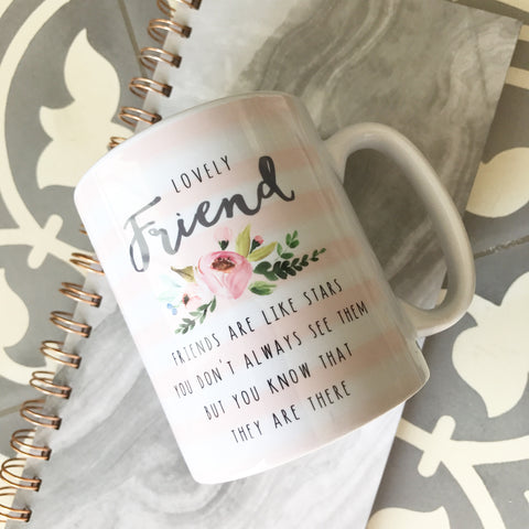 Lovely Friend Mug